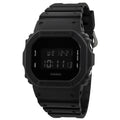 Casio G-SHOCK Men Black Dial Digital Watch Black Resin Strap - DW-5600BB-1