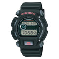 Casio G-SHOCK Men Black Dial Digital Watch Black Resin Strap - DW-9052-1VDR