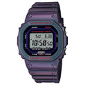 Casio G-SHOCK Men Purple Dial Digital Watch Purple Resin Strap - DW-B5600AH-6DR