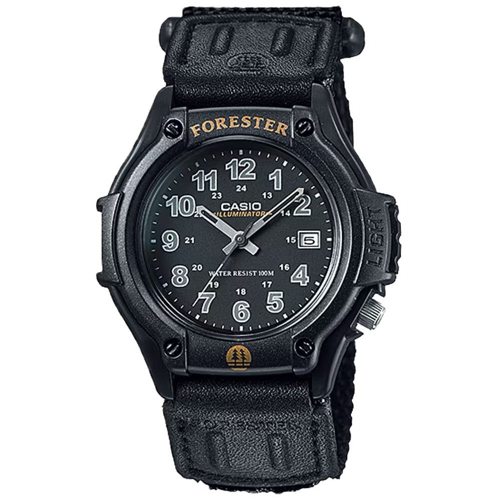 Casio Men Field Watch with Black Nylon Band - FT-500WC-1BV