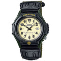 Casio Men Field Watch with Green Nylon Band - FT-500WC-3BV