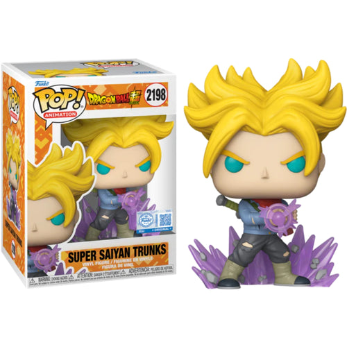 Funko Pop! Dragon Ball Z - Super Saiyan Trunks Vinyl Figure #2198