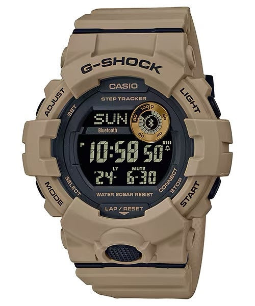 Casio Men G-Shock Power Trainer Digital Sports Watch with Black Dial - GBD-800UC-5