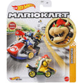 Hot Wheels Mario Kart Replica Diecast Bowser Yellow