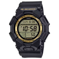 Casio G-SHOCK Men Black and Gold Dial Digital Watch Black Resin Strap - GD-010GB-1A9DR
