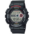 Casio G-SHOCK Men Black Dial Digital Watch Black Resin Strap - GD-100-1ADR