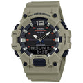 Casio Men Heavy-Duty Analog-Digital Watch with Green Accents - HDC-700-3A3V