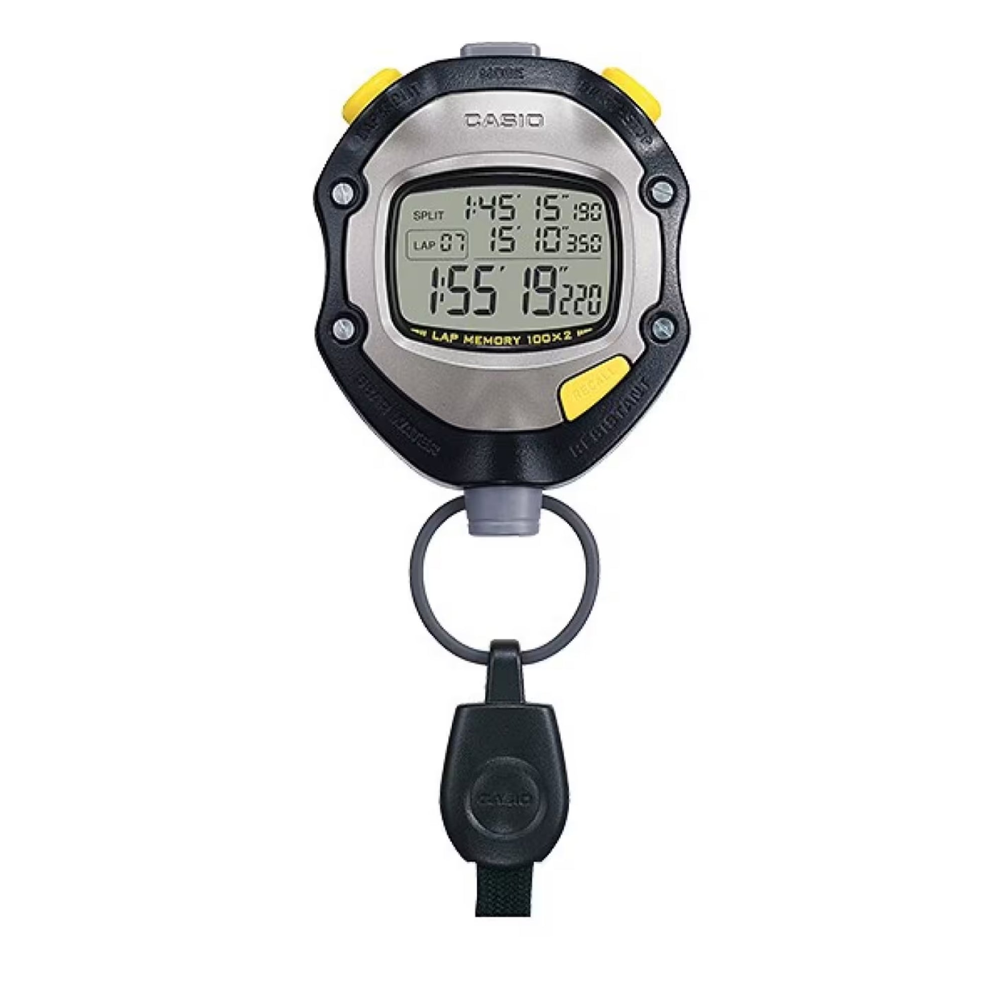 Casio Digital Stopwatch Chronograph Timer Watch - HS-70W-1DF
