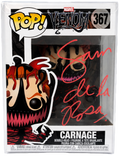 Funko Pop: Marvel -Spiderman Carnage#367 Sam De La Rosa Autographed w/COA