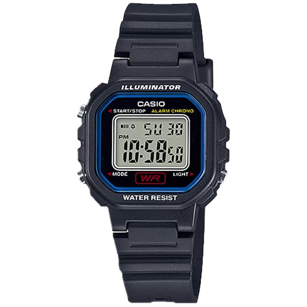 Casio Women Illuminator Digital Watch with Colorful Case - LA-20WH-1CCF