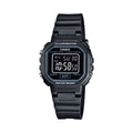 Casio Women Black Digital Resin Strap Watch - LA-20WH-1BDF