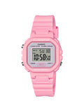 Casio Women Illuminator Digital Watch with Pink Case - LA-20WH-4A1CF