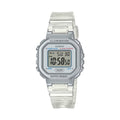 Casio Women Transparent White Digital Watch - LA-20WHS-7ACF