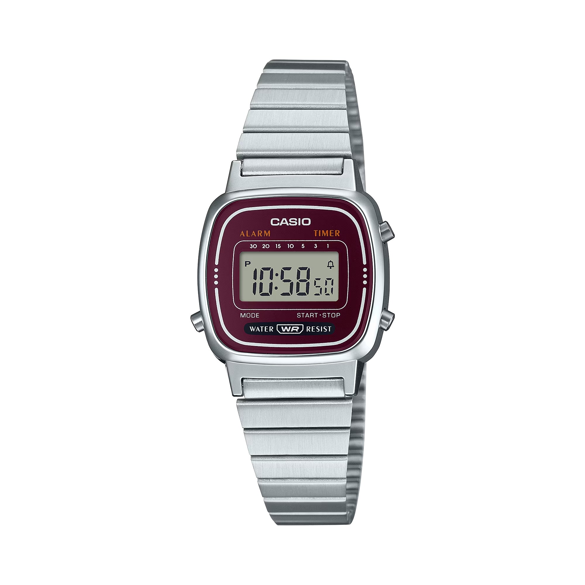 Casio Women Vintage Digital Stainless Steel Watch - LA-670WA-4D