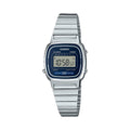 Casio Women Silver Digital Retro Watch - LA-670WA-2D