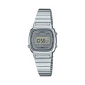 Casio Women Silver Digital Dial Stainless Steel Bracelet Watch - Casio_LA_670WA_7D