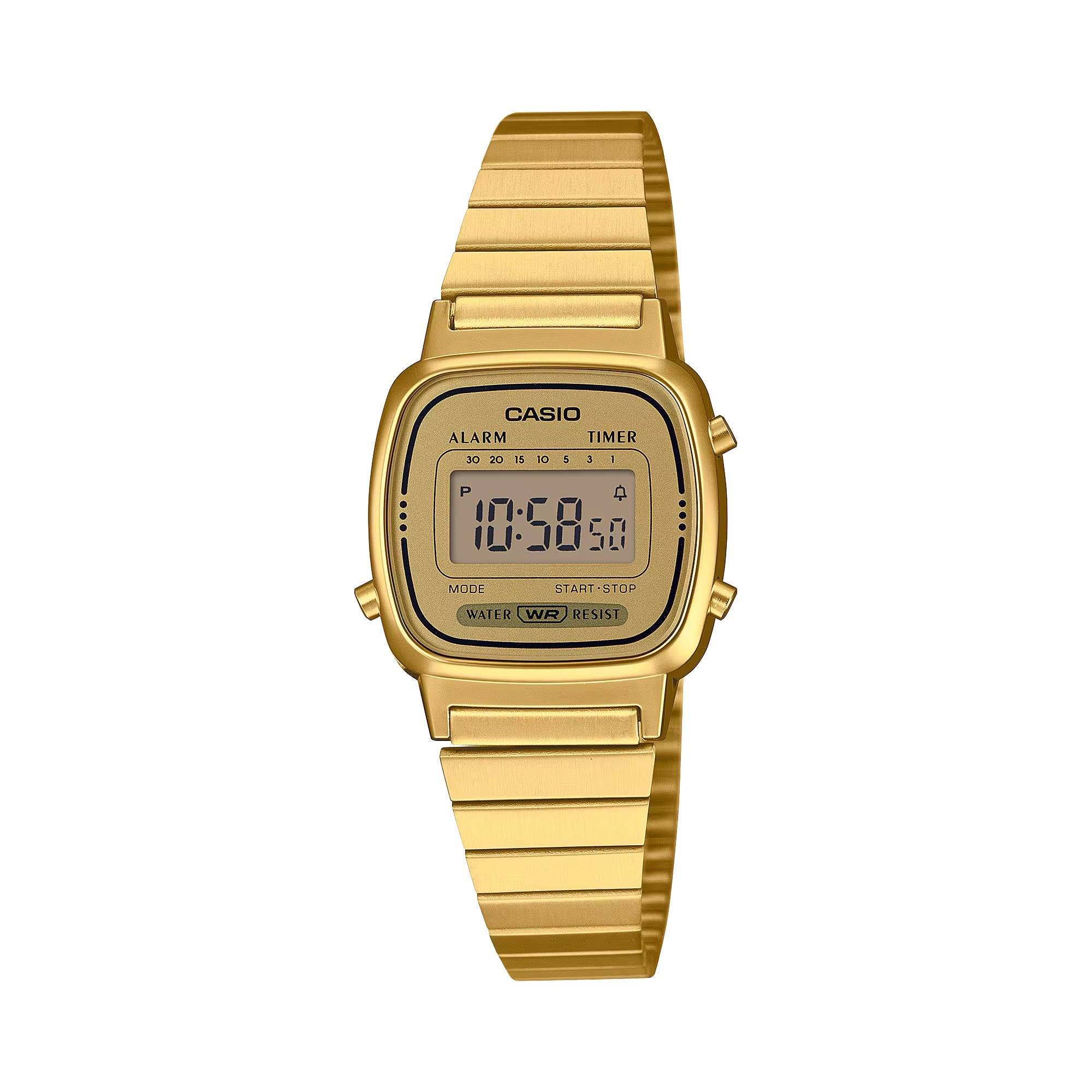 Casio Women Gold Digital Watch - LA-670WGA-9D
