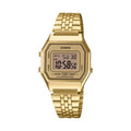 Casio Women Gold-Tone Digital Watch - LA-680WGA-9DF