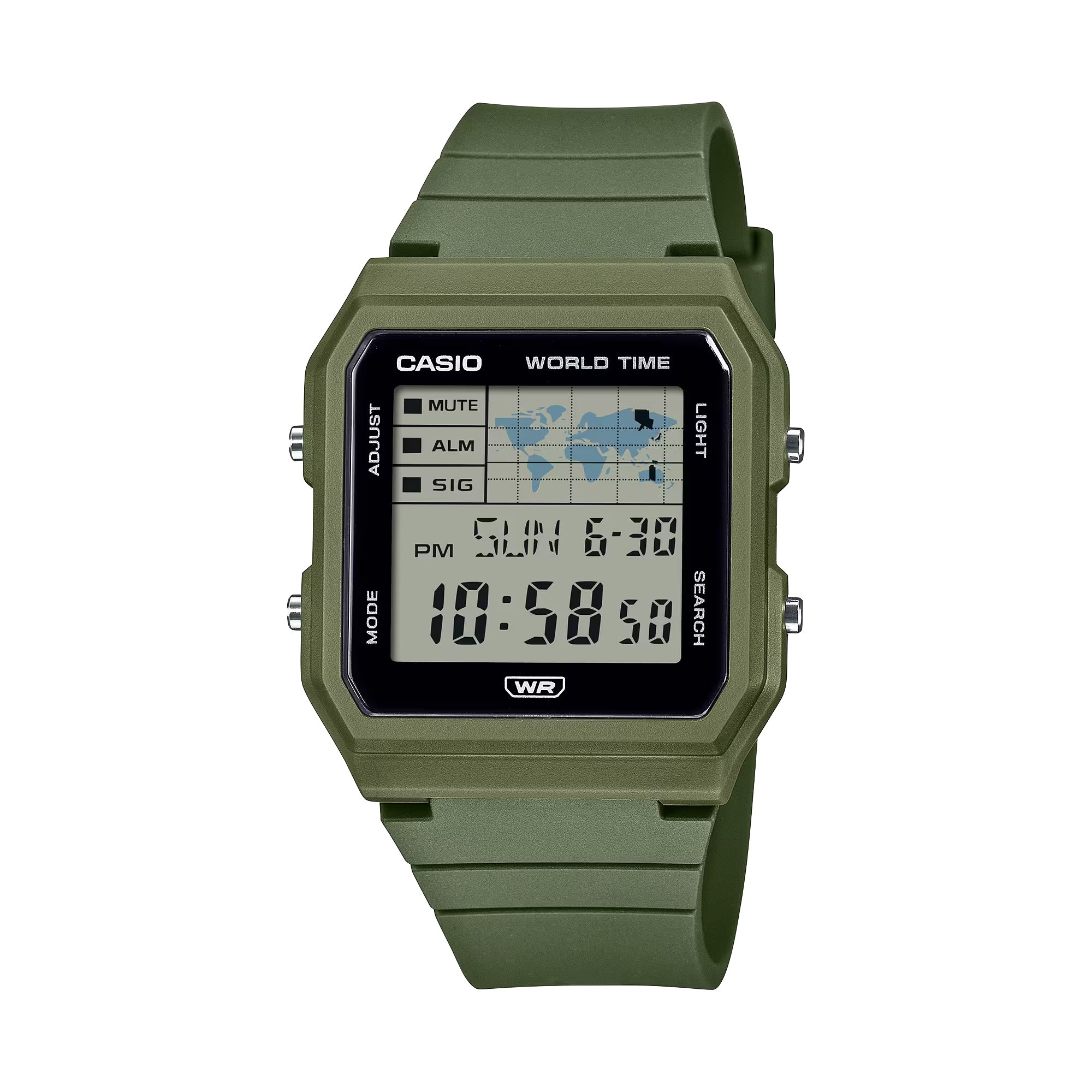 Casio Women Digital Sport Watch with Green Case - LF-30W-3ACF