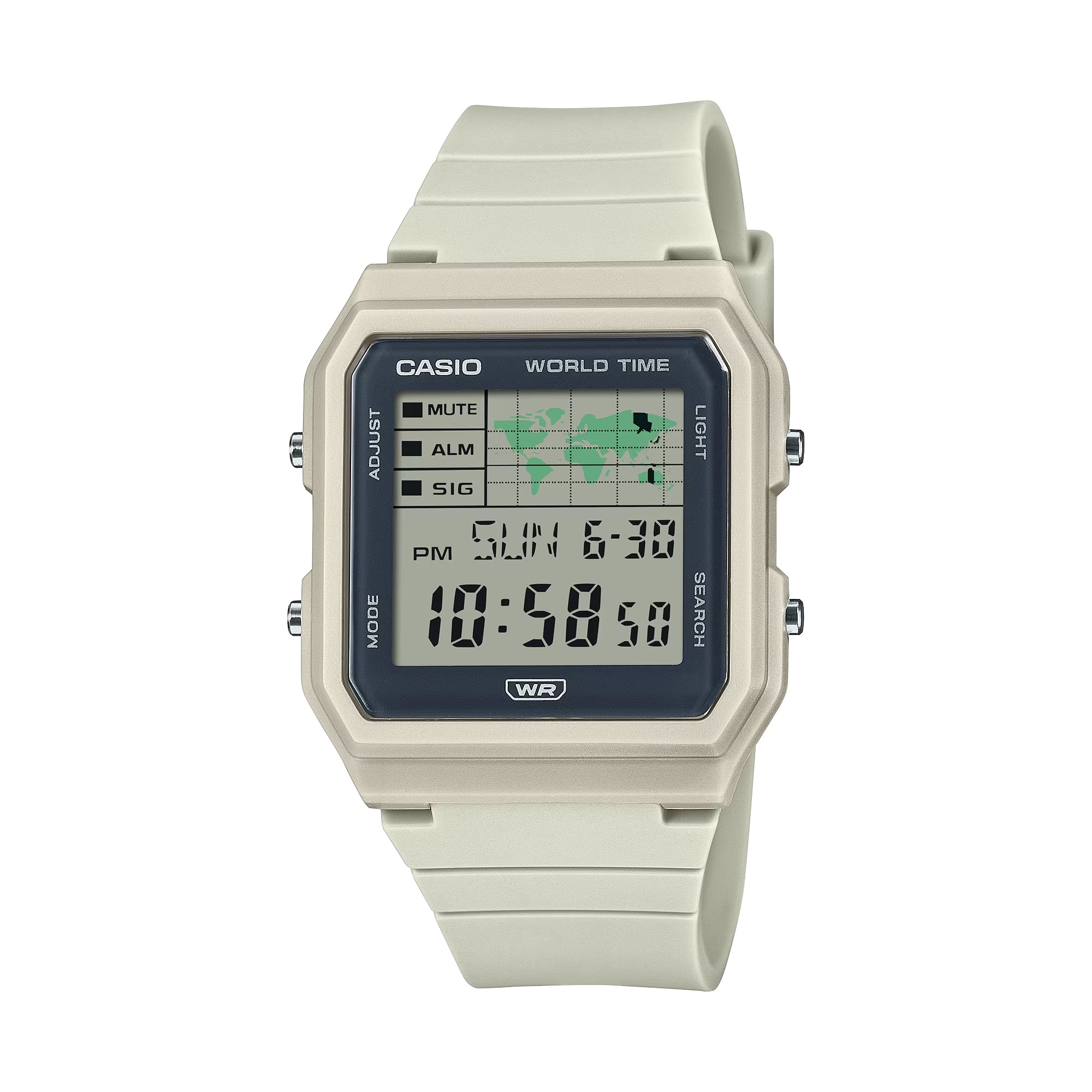 Casio Women Digital Sport Watch with Beige Case - LF-30W-8ACF