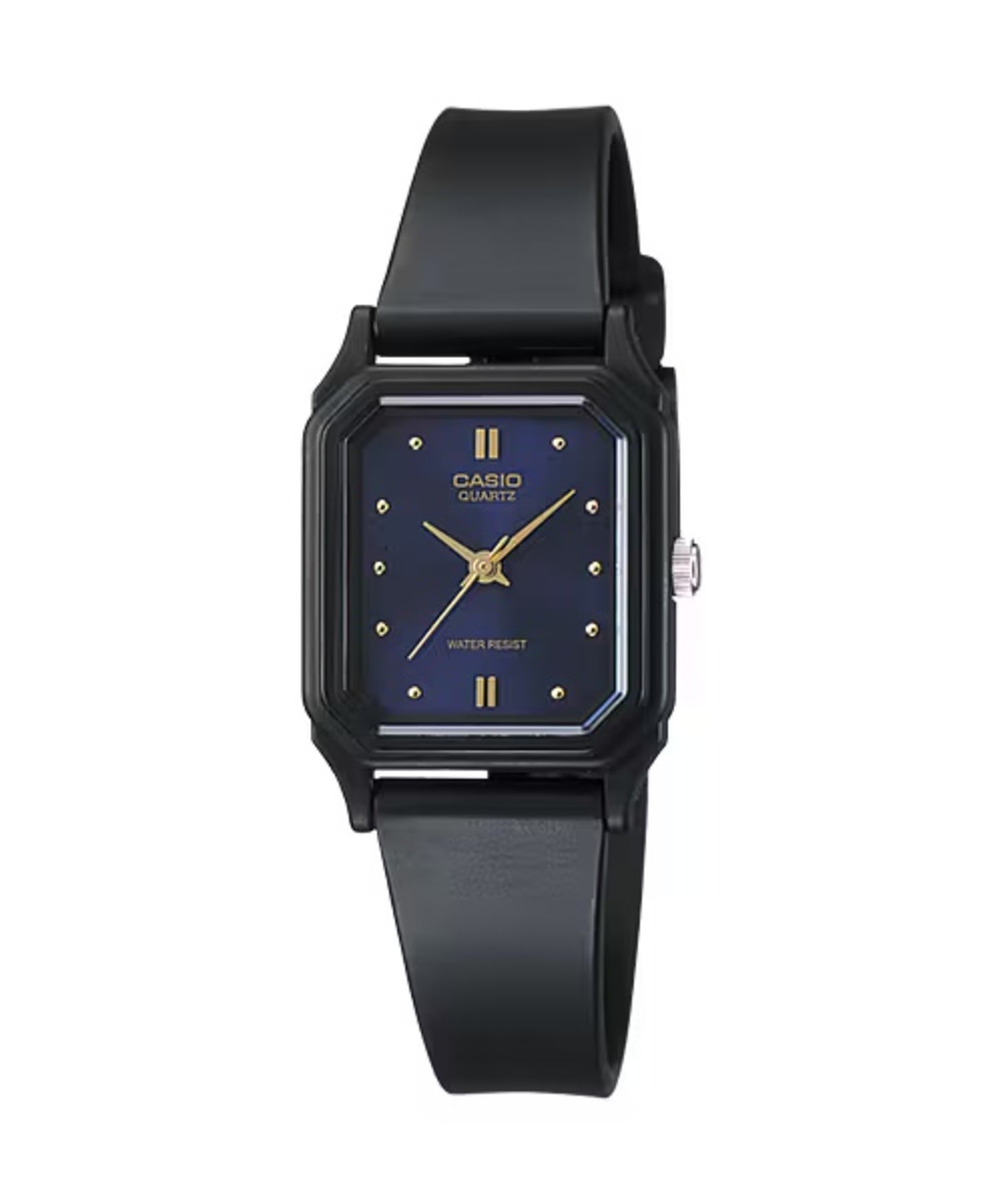 Casio Women Black Watch with Blue Dial - LQ-142E-2A