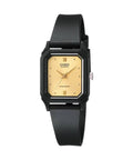 Casio Women Black Watch with Gold Dial - LQ-142E-9A