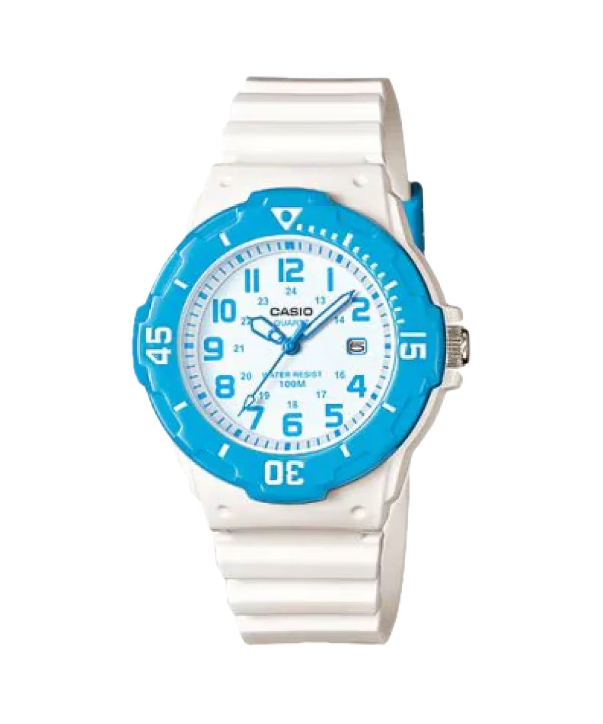 Casio Women Water-Resistant Analog Watch with Blue Dial - LRW-200H-2BV