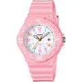 Casio Women Water-Resistant Analog Watch with Pink Dial - LRW-200H-4B2V