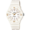 Casio Women Water-Resistant Analog Watch with White Dial - LRW-200H-7E2V