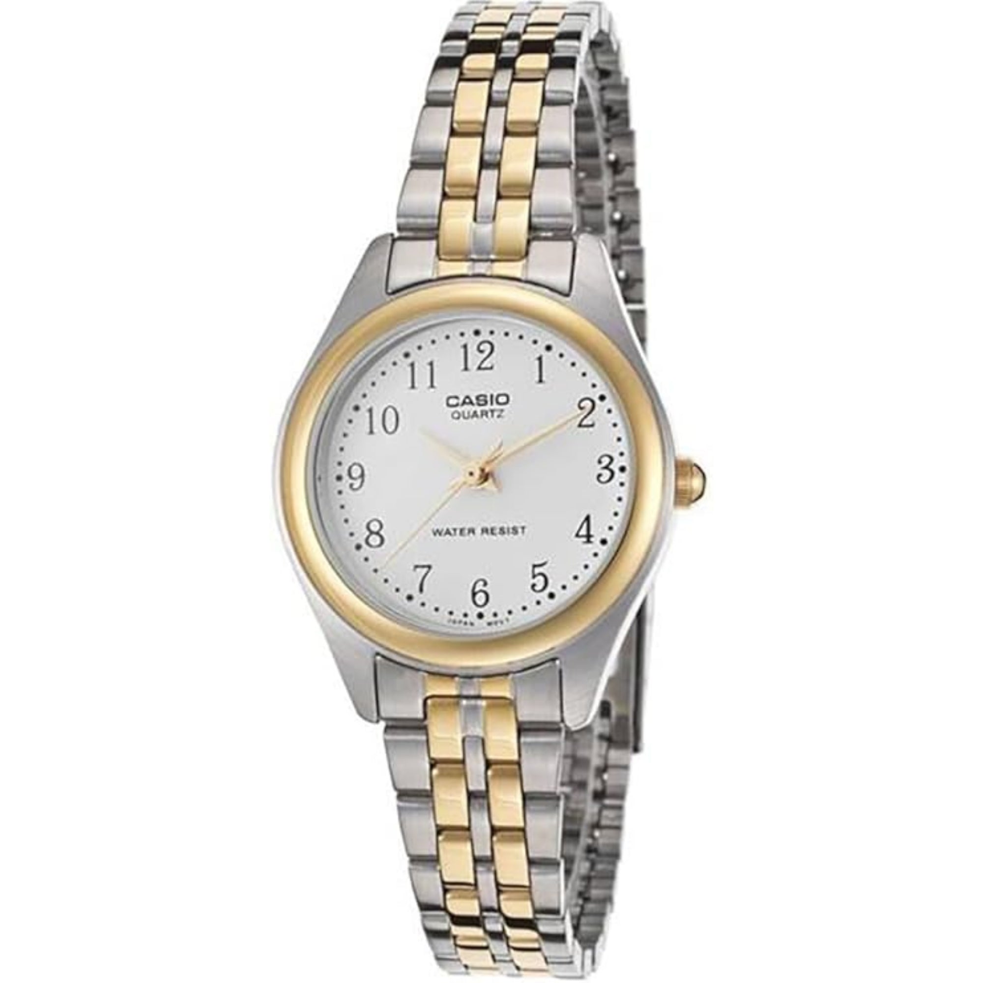 Casio Women Two-Tone Stainless Steel Watch - LTP-1129G-7B