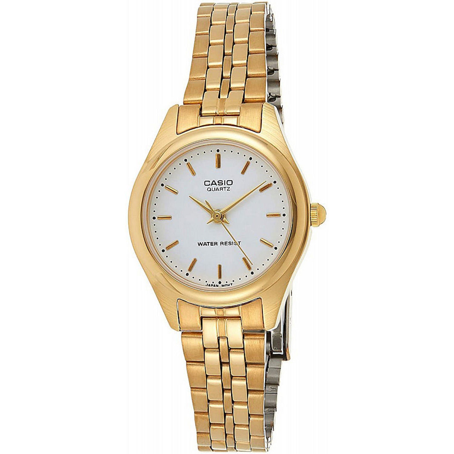 Casio Women Elegant Gold-Tone Analog Watch - LTP-1129N-7A