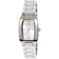 Casio Women Stainless Steel Rectangular Analog Watch with Silver Dial - LTP-1165A-7C2D