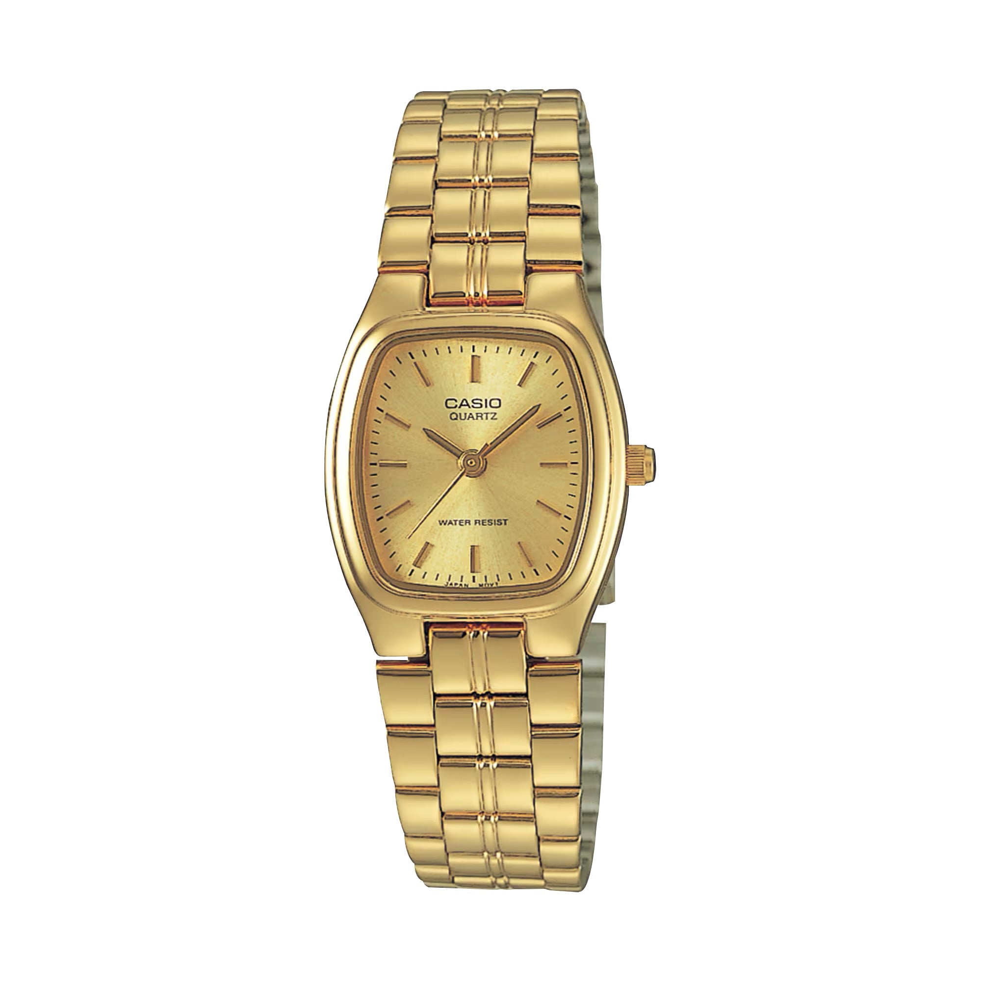 Casio Women Gold-Tone Stainless Steel Watch with Gold Dial - LTP-1169N-9A