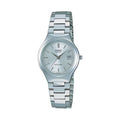 Casio Women Silver Dial Analog Watch with Stainless Steel Bracelet - LTP-1170A-7A