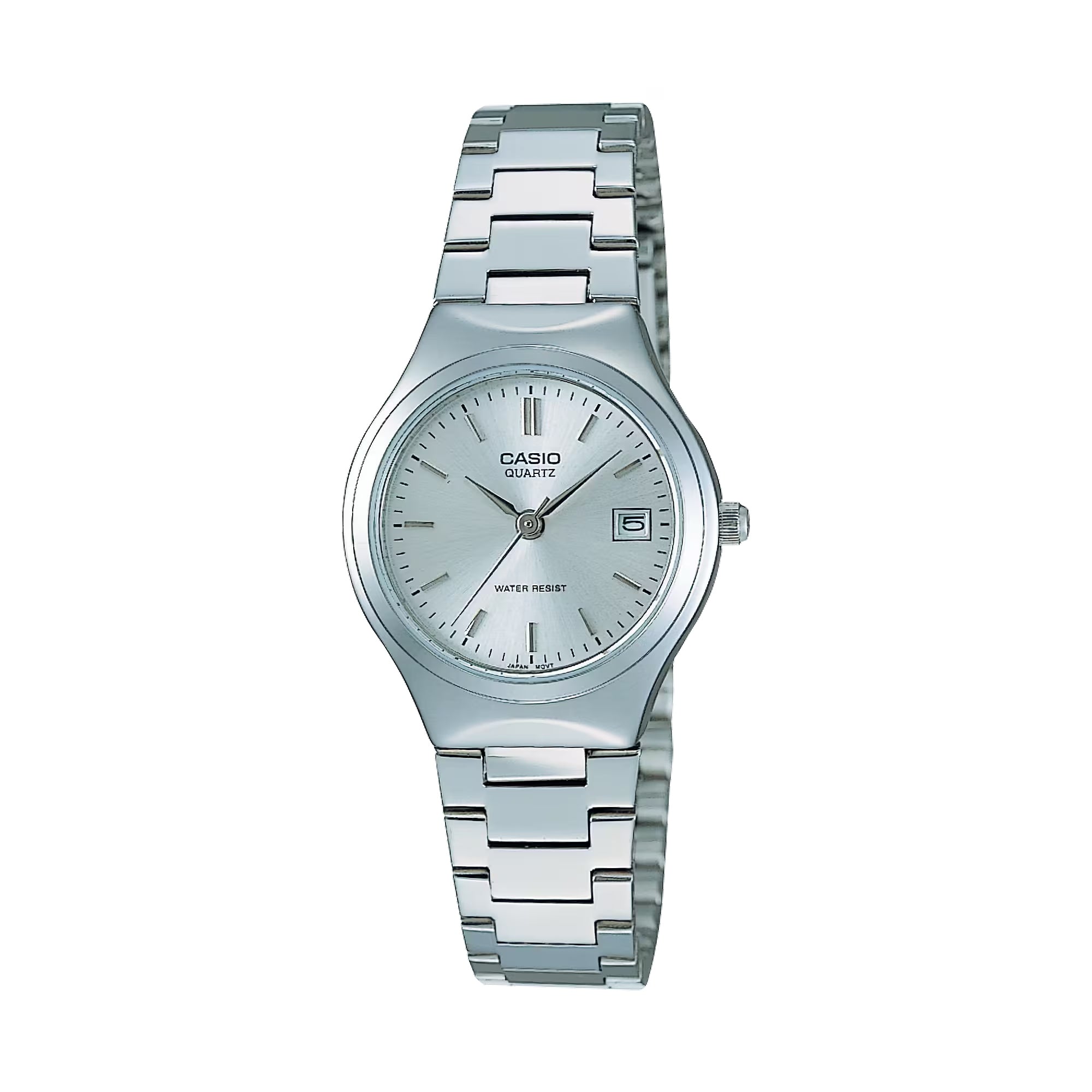 Casio Women Silver Dial Analog Watch with Stainless Steel Bracelet - LTP-1170A-7A