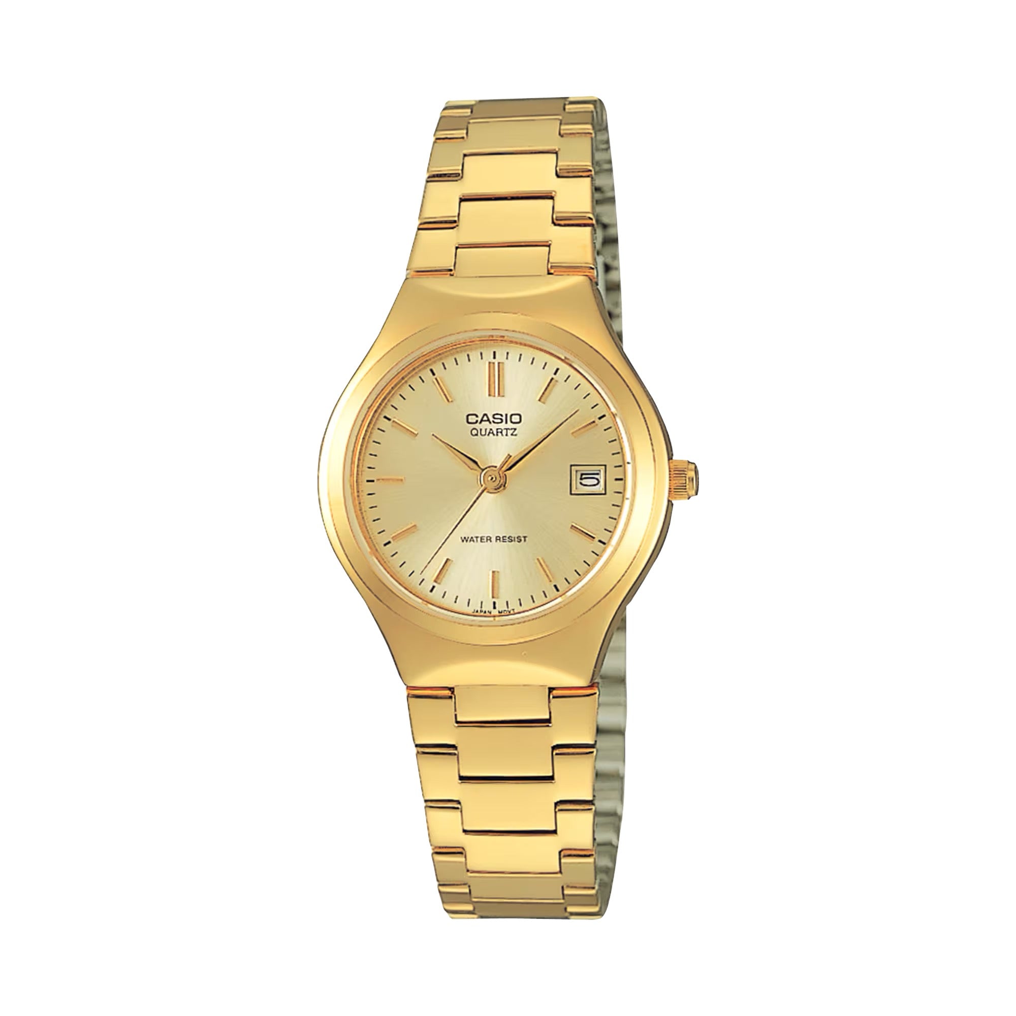 Casio Women Gold Watch with Champagne Dial - LTP-1170N-7A