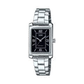 Casio Women Black Analog Stainless Steel Bracelet - LTP-1234DD-1ADF