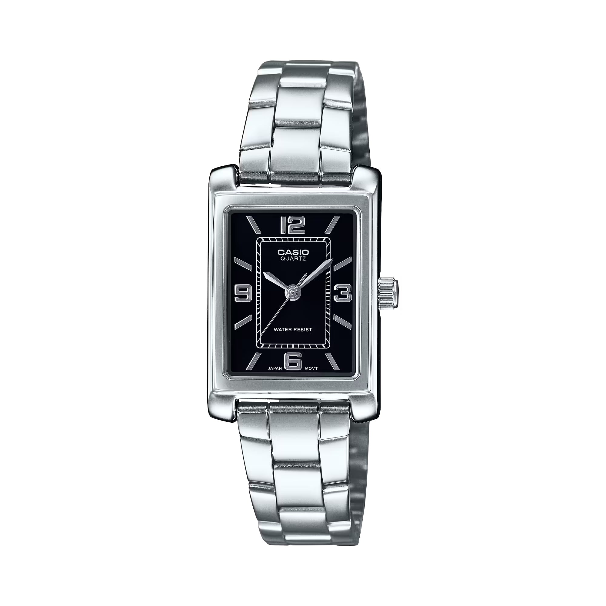 Casio Women Black Analog Stainless Steel Bracelet - LTP-1234DD-1ADF