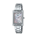 Casio Women Pink Mother of Pearl Dial Bracelet Watch- LTP-1234DS-4ADF