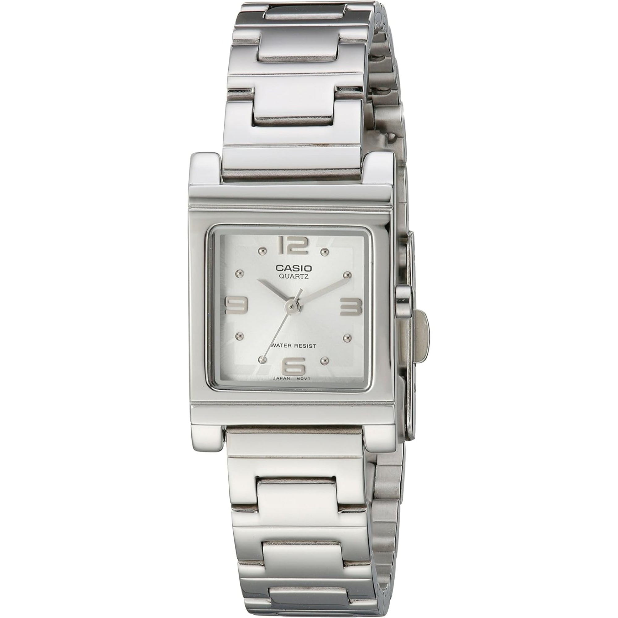 Casio Women Silver Dial Analog Stainless Steel Watch - LTP-1237D-7ACR