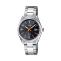 Casio Women Black Dial Stainless Steel Date Bracelet Watch - LTP-1302D-1A2V