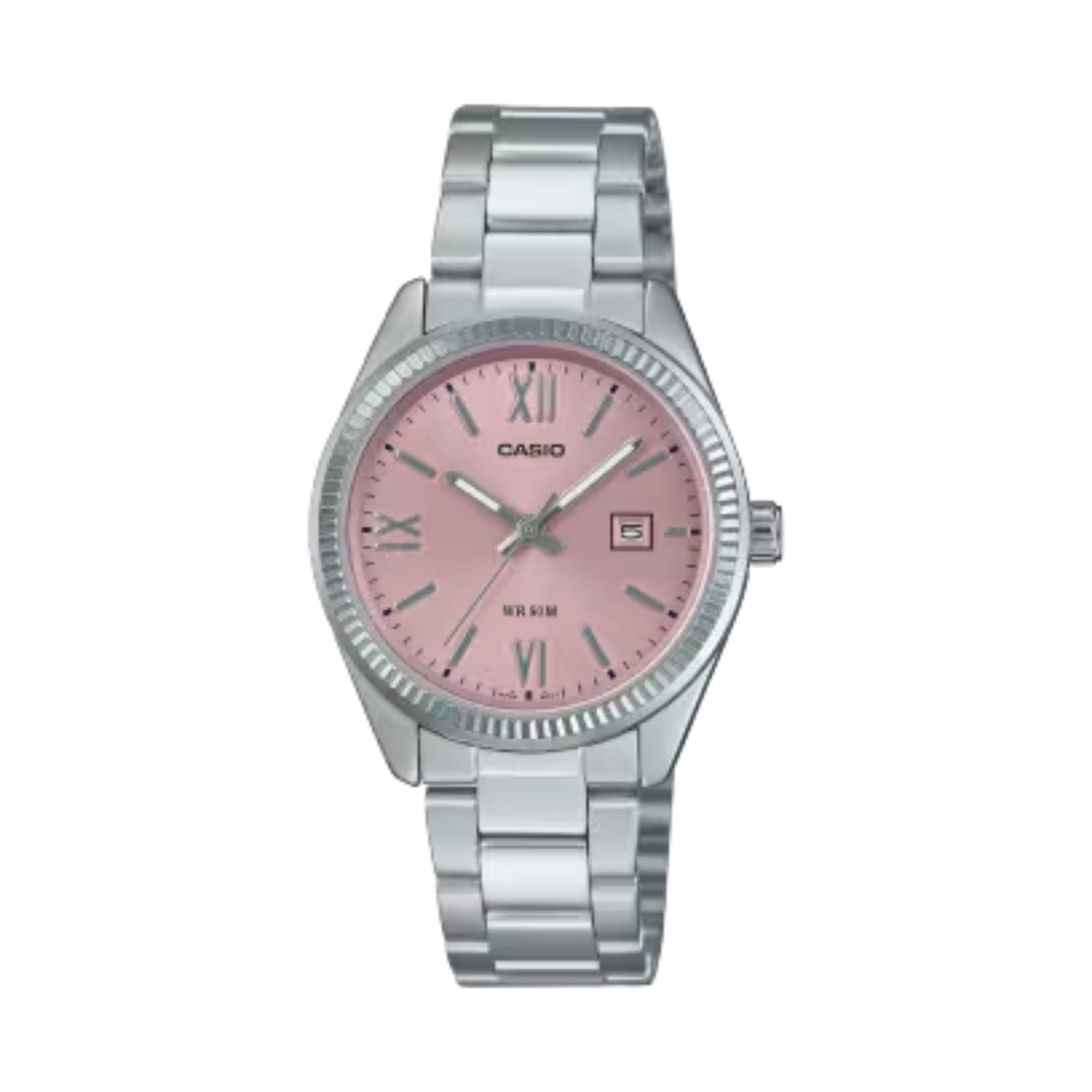 Casio Women Stainless Steel Analog Watch Pink Dial - LTP-1302DD-4A1VDF