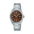 Casio Women Brown Dial Analog Stainless Steel Watch - LTP-1302DD-5AVDF