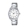 Casio Women White Dial Stainless Steel Bracelet Watch - LTP-1302D-7BV