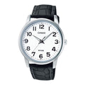Casio Women Leather Band Analog Watch White Dial - LTP-1303L-7BV