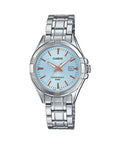 Casio Women Blue Dial Stainless Steel Bracelet Watch - LTP-1308D-2AV