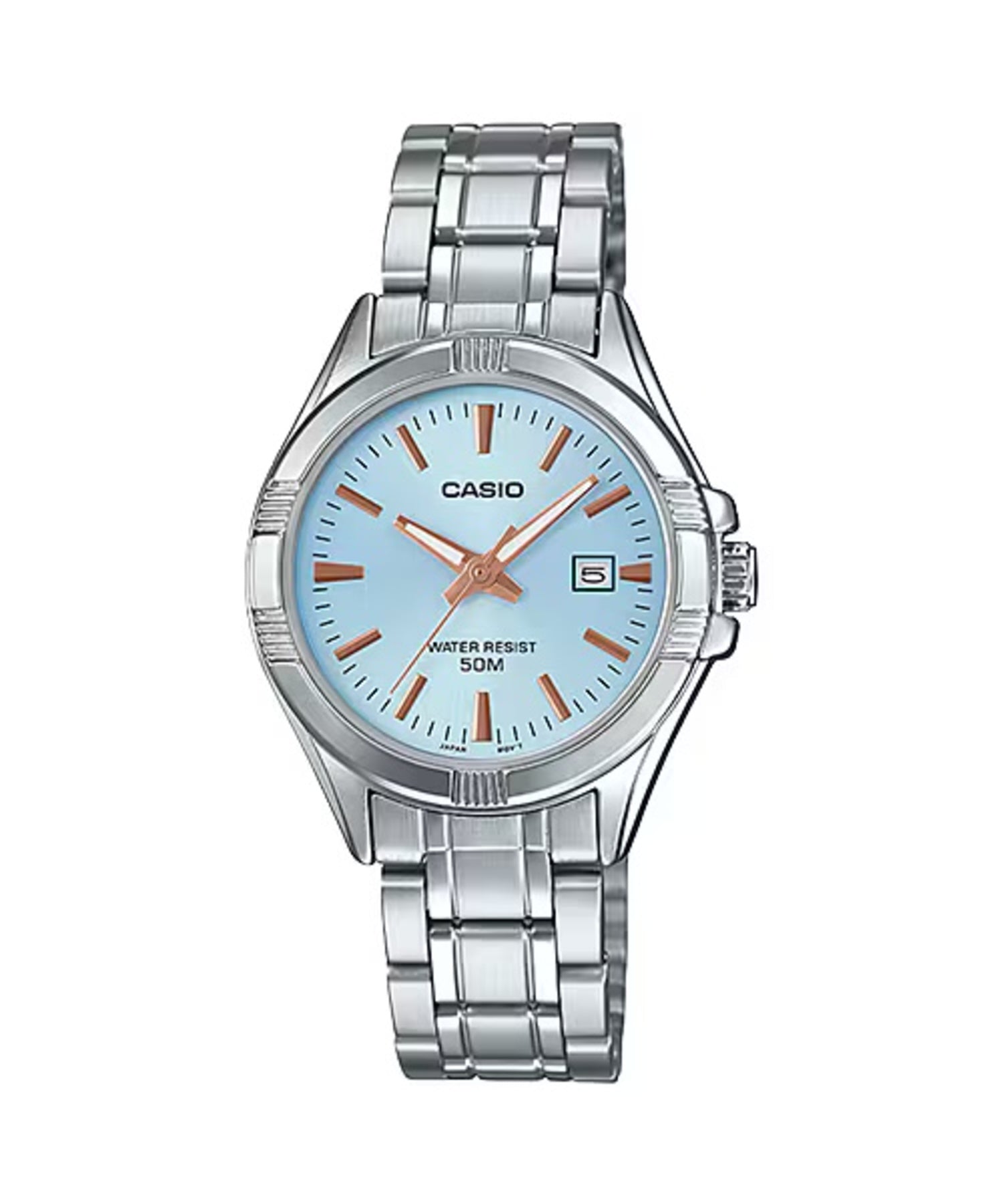 Casio Women Blue Dial Stainless Steel Bracelet Watch - LTP-1308D-2AV