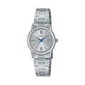 Casio Women Analog Silver Dial Watch with Steel Bracelet - LTP-V002D-7B3UDF