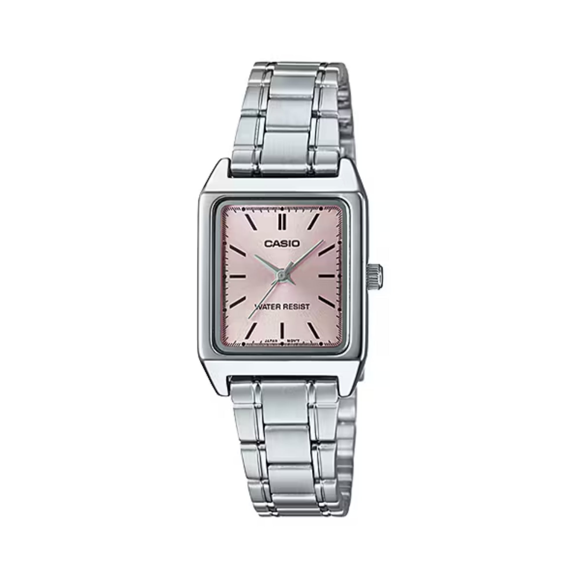 Casio Women Stainless Steel Analog Watch with Pink Dial - LTP-V007D-4EUDF