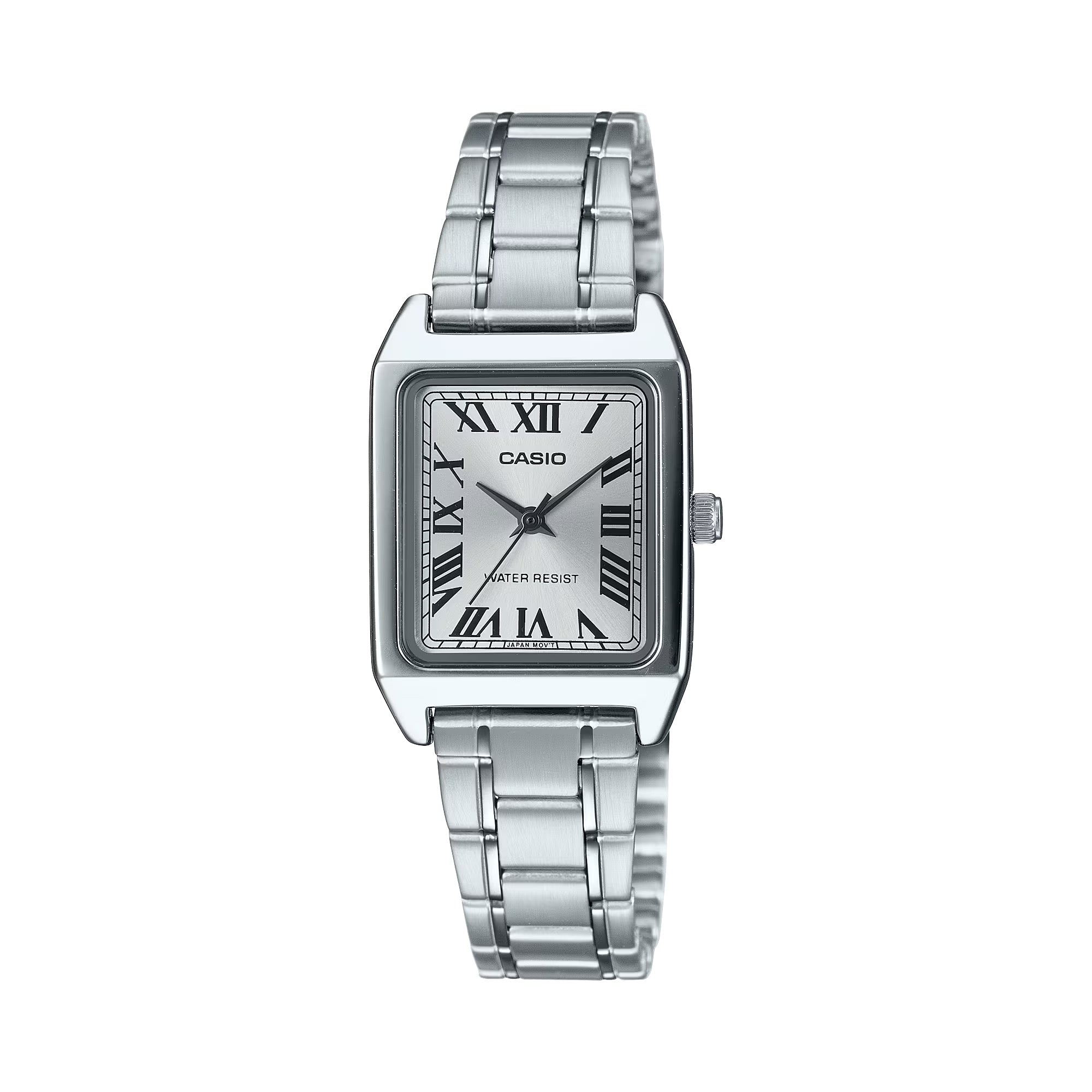 Casio Women Stainless Steel Watch with Silver Roman Dial - LTP-V007D-7BUDF